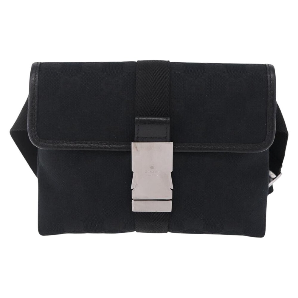 Gucci Buckle Waist GG Canvas Small
